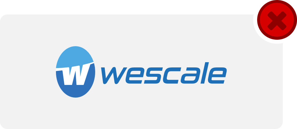 wescale Logo Hinweis 10