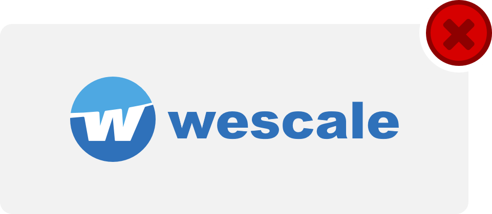 wescale Logo Hinweis 12