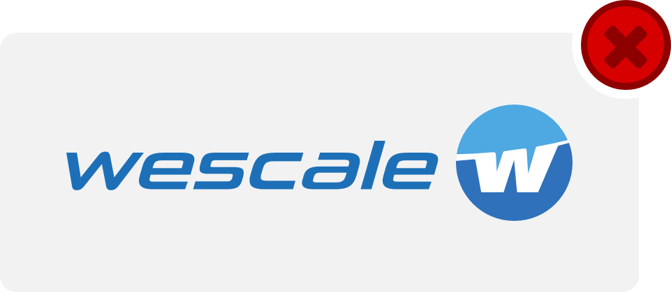wescale Logo Hinweis 9