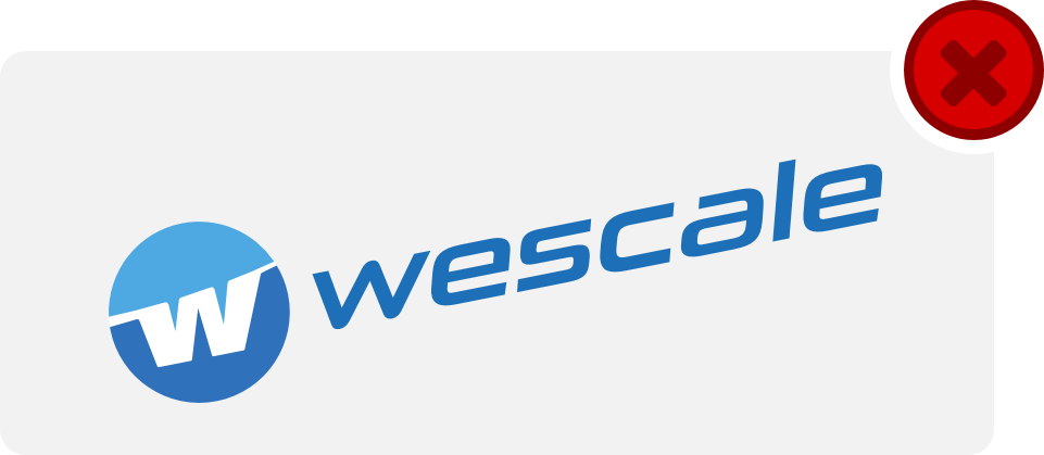 wescale Logo Hinweis 13
